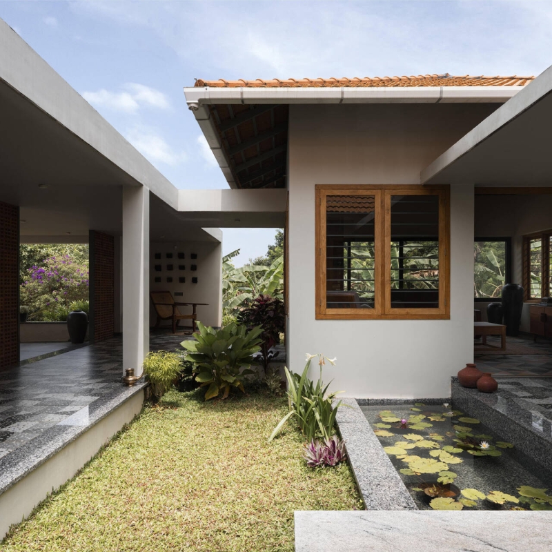 THE MALA HOUSE – NHÀ 1 TẦNG VỚI PHÒNG KHÁCH TÁCH BIỆT GIỮA KHÔNG GIAN XANH