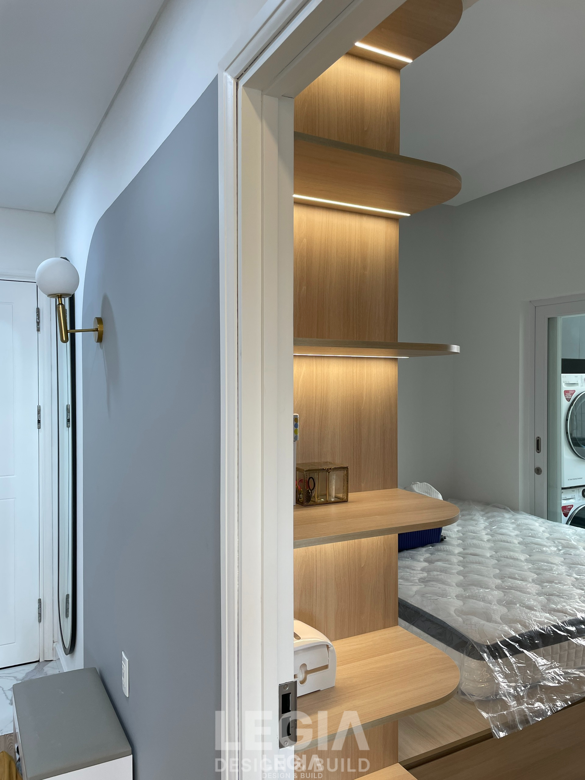 Dịch vụ Thiết kế và Thi công Nội thất chung cư Vạn Đô của LEGIA Design & Build cho dự án cải tạo căn hộ Anh Lân