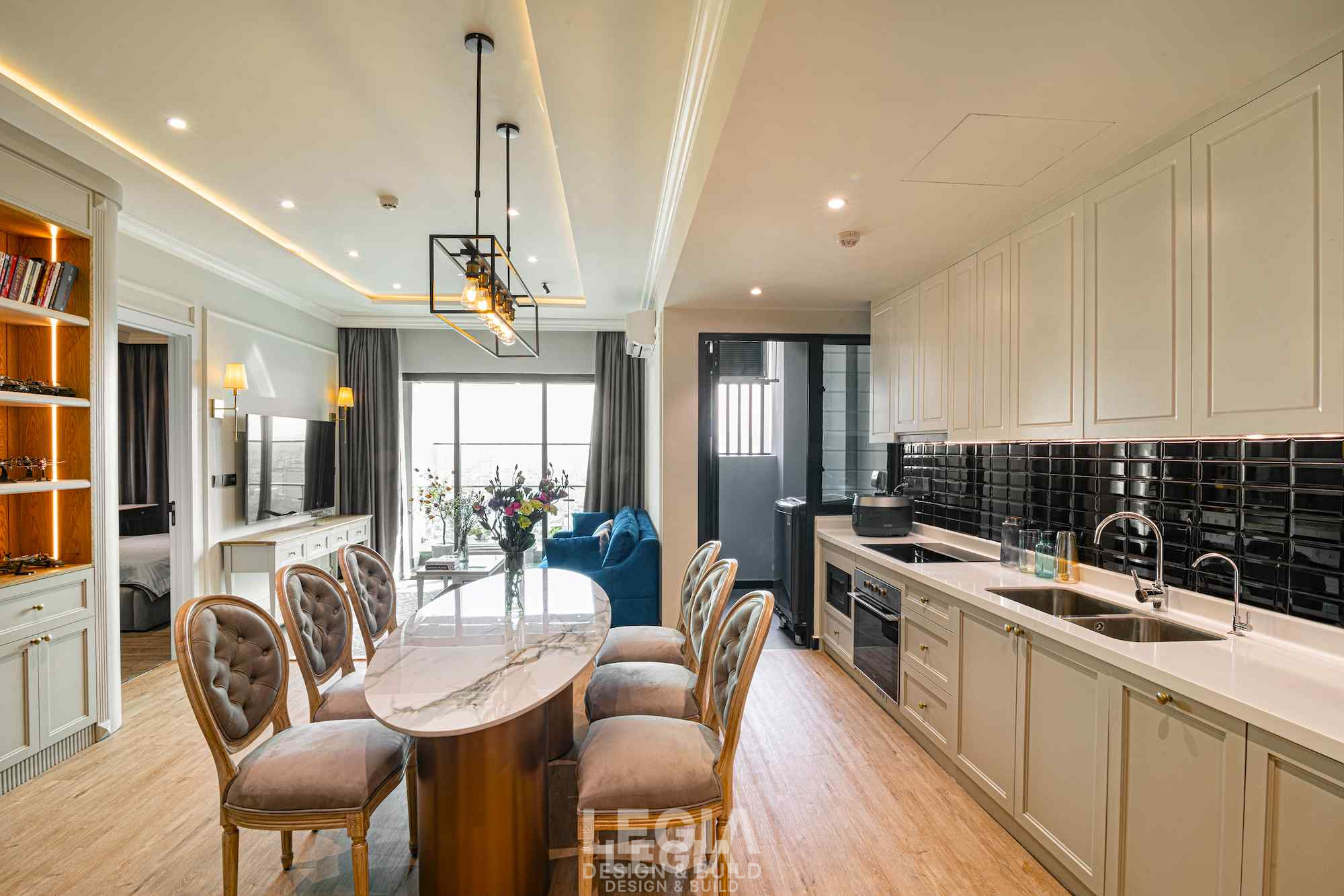 Căn hộ Delasol Quận 4 | LEGIA Design & Build