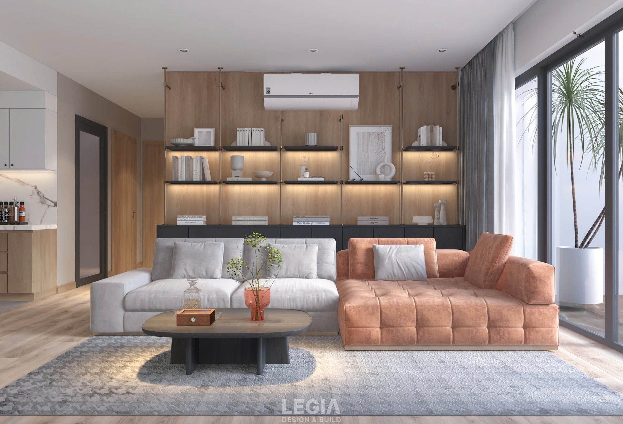 Căn hộ 3 phòng ngủ full nội thất - Lê Gia DB