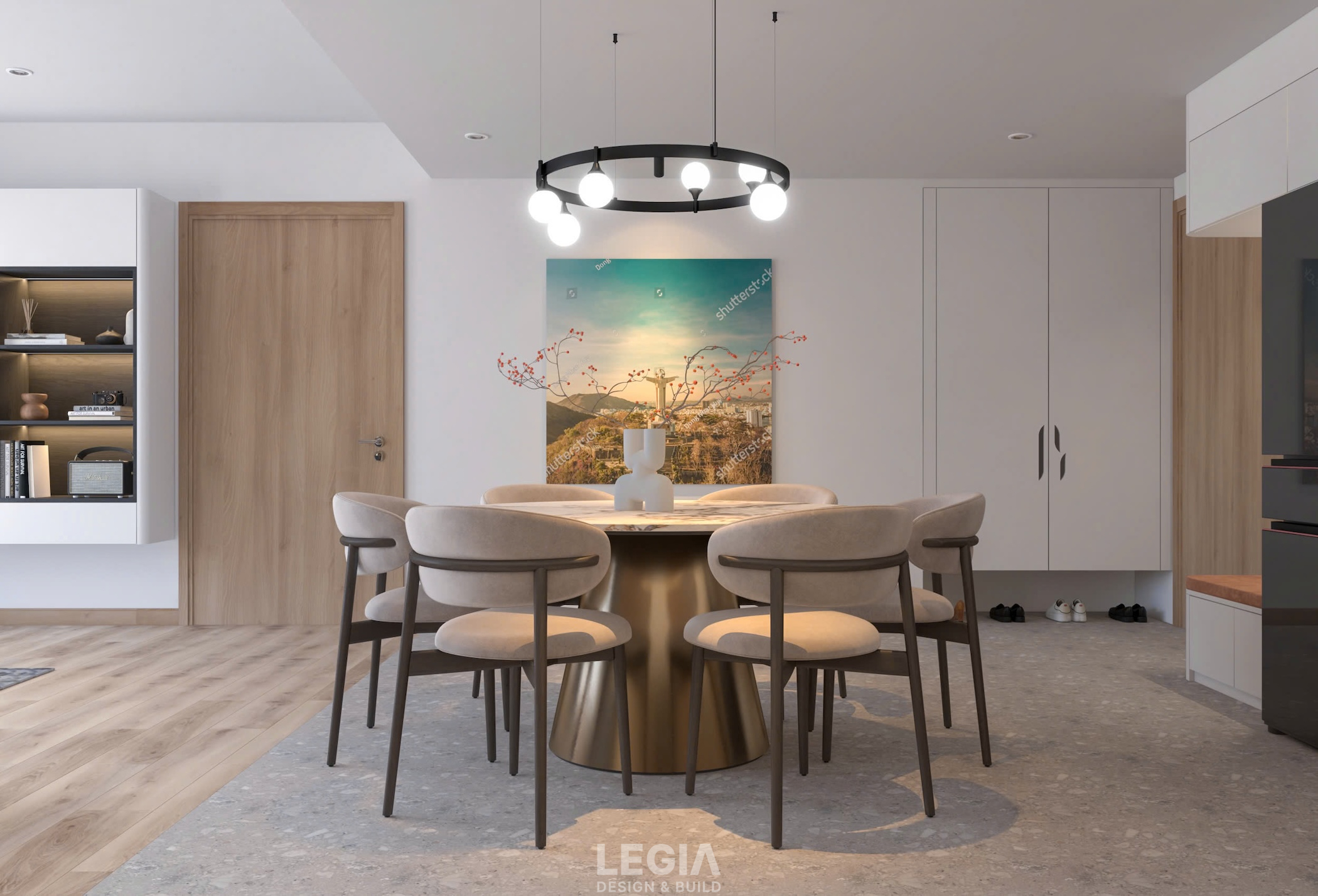 Căn hộ 3 phòng ngủ full nội thất - Lê Gia DB