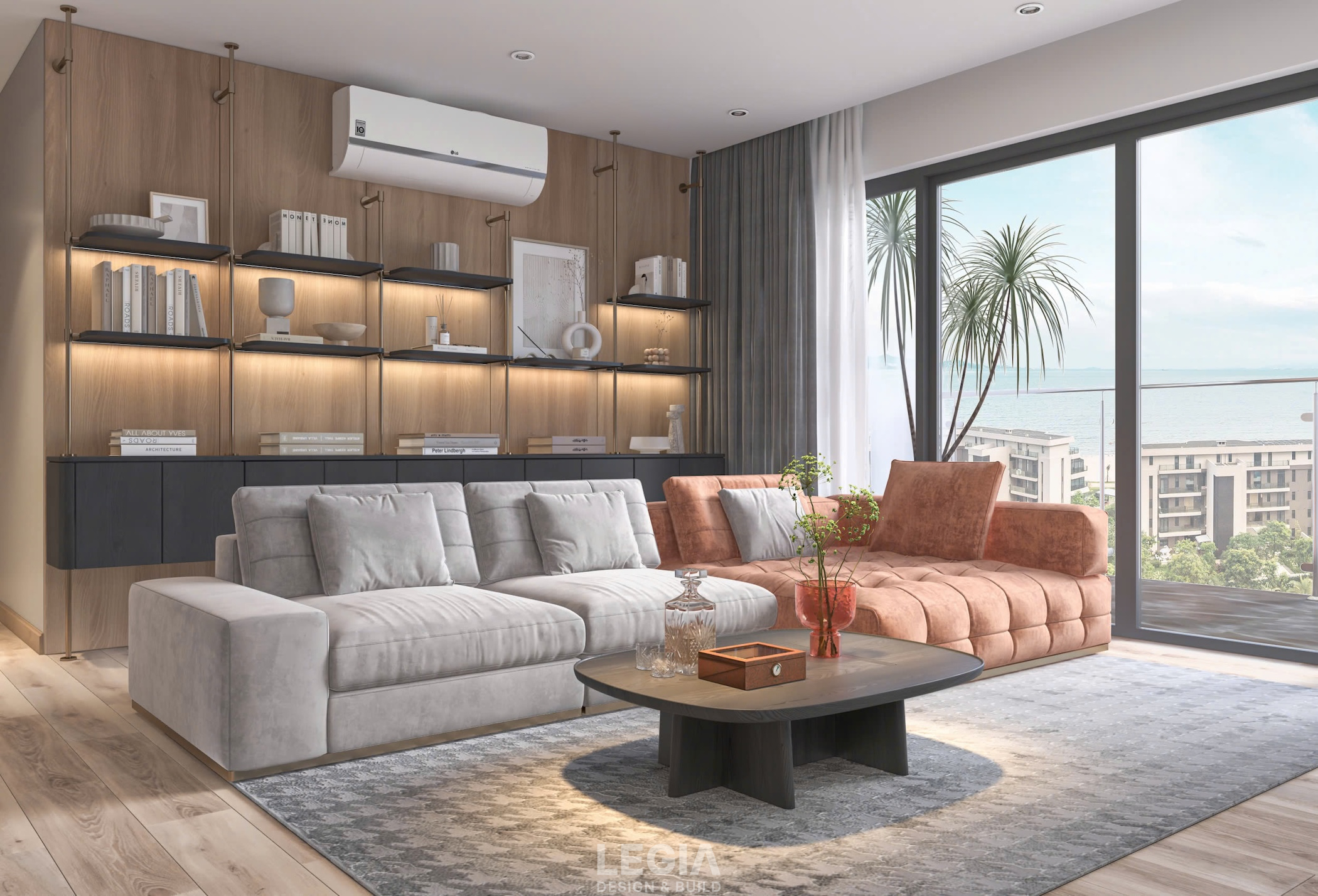 Căn hộ 3 phòng ngủ full nội thất - Lê Gia DB