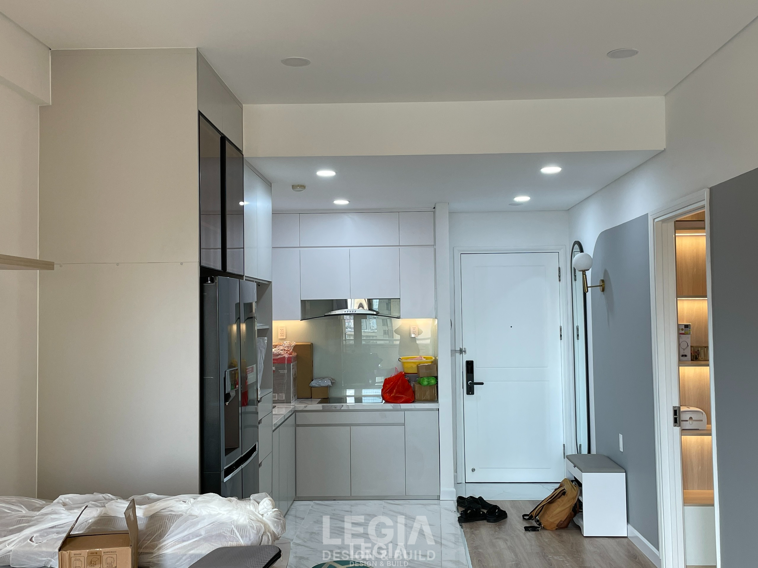 Dịch vụ Thiết kế và Thi công Nội thất chung cư Vạn Đô của LEGIA Design & Build cho dự án cải tạo căn hộ Anh Lân